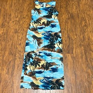 Vintage Hilo Hattie The Hawaiian Original Maxi Dress Women’s Size 6 100% Cotton